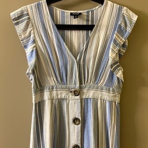 a.n.a. Midi Stripped Dress - XS